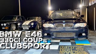47,5h Detailing - BMW E46 330ci Clubsport Coupe - Artdeshine Graphene Coating V3 - Vlog - 4K