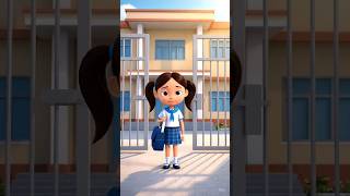 একলা স্কুলে যাওয়া মেয়েটির সাহসিকতা | 8s 3D Motivation Short&quot;‎ #shorts  #trending