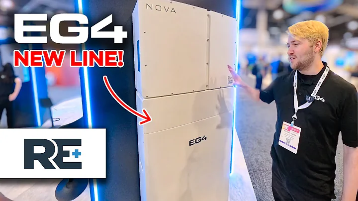 RE+ 2025: NEW EG4 NOVA ESS 100V Pro Line 16kW & 16kWh