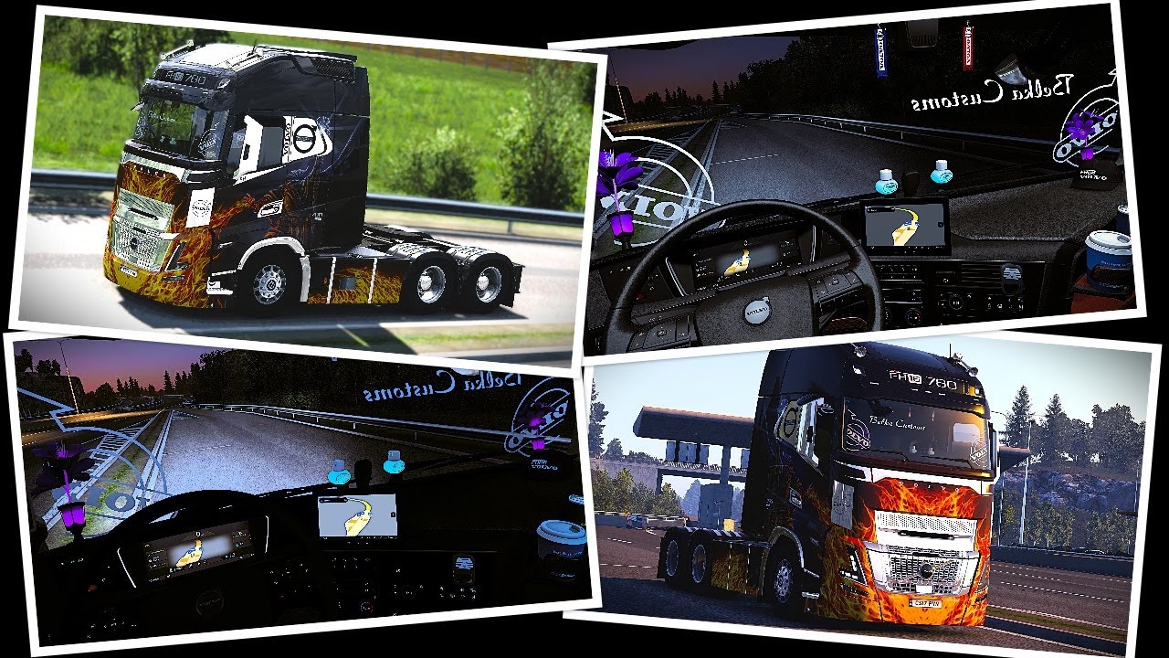 ETS 2 Open Beta 1.55 FH Tuning Pack Update BC-Interior Belka accessory