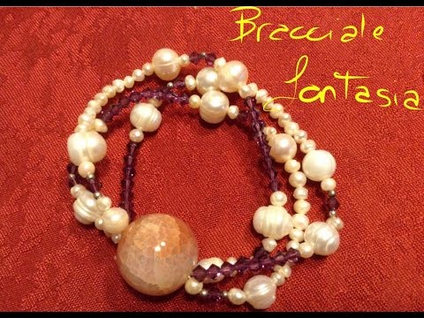 bracciale fantasia - YouTube