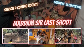 Last Day of MADDAMSIR 🥹❤️Bhavika sharma vlogs  #bhavikasharma #maddamsir #love #vlog