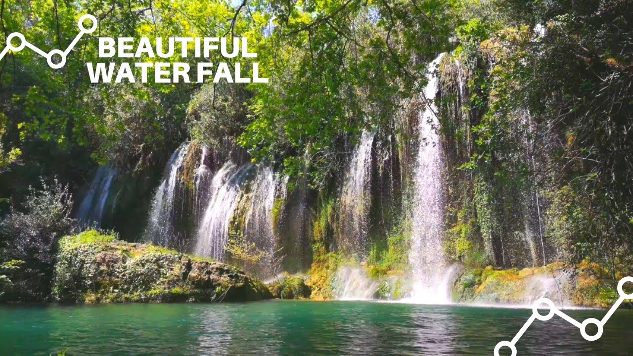 Beautiful Green Mountain Waterfalls YouTube