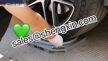 The wheel alignment turn plates from alignment accessories manufacturer