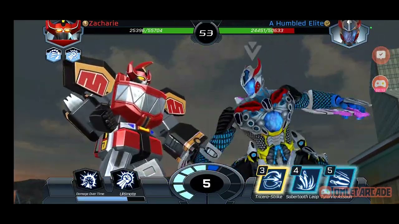 Power Rangers Legacy Wars Megazord Battle Mode 2017 Megazord VS MMPR ...