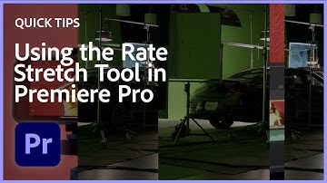 Quick Tips for Premiere Pro - Using the Rate Stretch Tool with Premiere Gal | Tutorial | Adobe Video