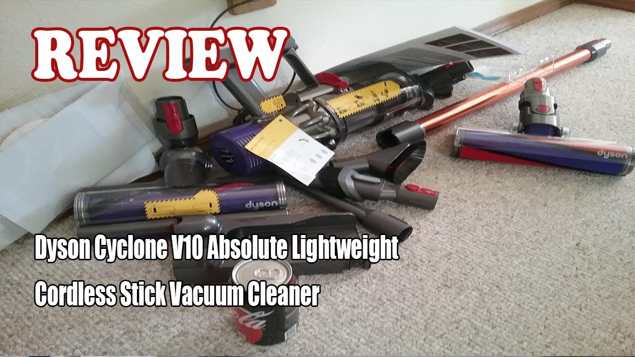 Dyson Cyclone V10 Absolute Lightweight Cordless Stick Vacuum Cleaner