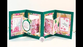 Multi panel accordion Card