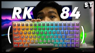 NEW Royal Kludge RK84 Hot-Swap RGB Unboxing & Typing Test Wireless Gaming Keyboard | Samuel Tan