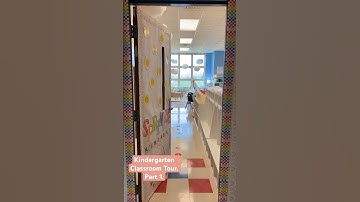 Kindergarten classroom makeover tour part 1! Like for part 2. 🩷 What do you want to see close up?