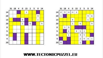 Between 1 and 9 Sudoku variant solved step by step