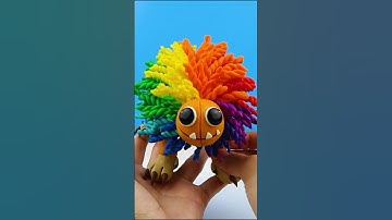 Making Yarnaby from Poppy Playtime 4 with Clay #poppyplatime #clay #yarnaby