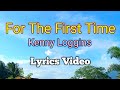 For the first time  kenny loggins lyrics