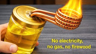 DIY 3-in-1 Heating Stove! Millions of People Don’t Know This – Free Energy for Winter
