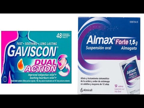Almax VS Gaviscon ¿Cuál es mejor para la acidez estomacal?