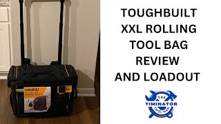 Toughbuilt Massive Mouth XXL Rolling tool bag        #toughbuilt, #thetiminatorthetoolman