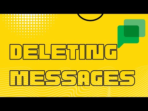 Video: How To Delete Messages From The Wall