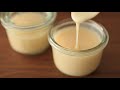 牛乳、砂糖で作る自家製練乳の作り方（How to make homemade condensed milk）