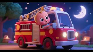 Goodnight Story of Firetruck Baby Nursery Rhymes Kids Songs screenshot 2