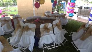 Rent Tent with chairs & tables Party Rentals