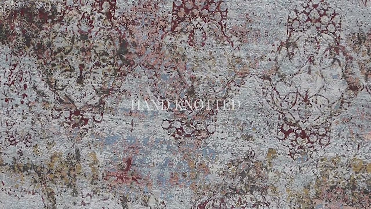 HAND KNOTTED RUG | ZEN68 SILVER SAND