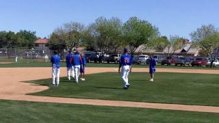 2010 Chicago Cubs Spring Training - Veterans Practicing the Fundamentals