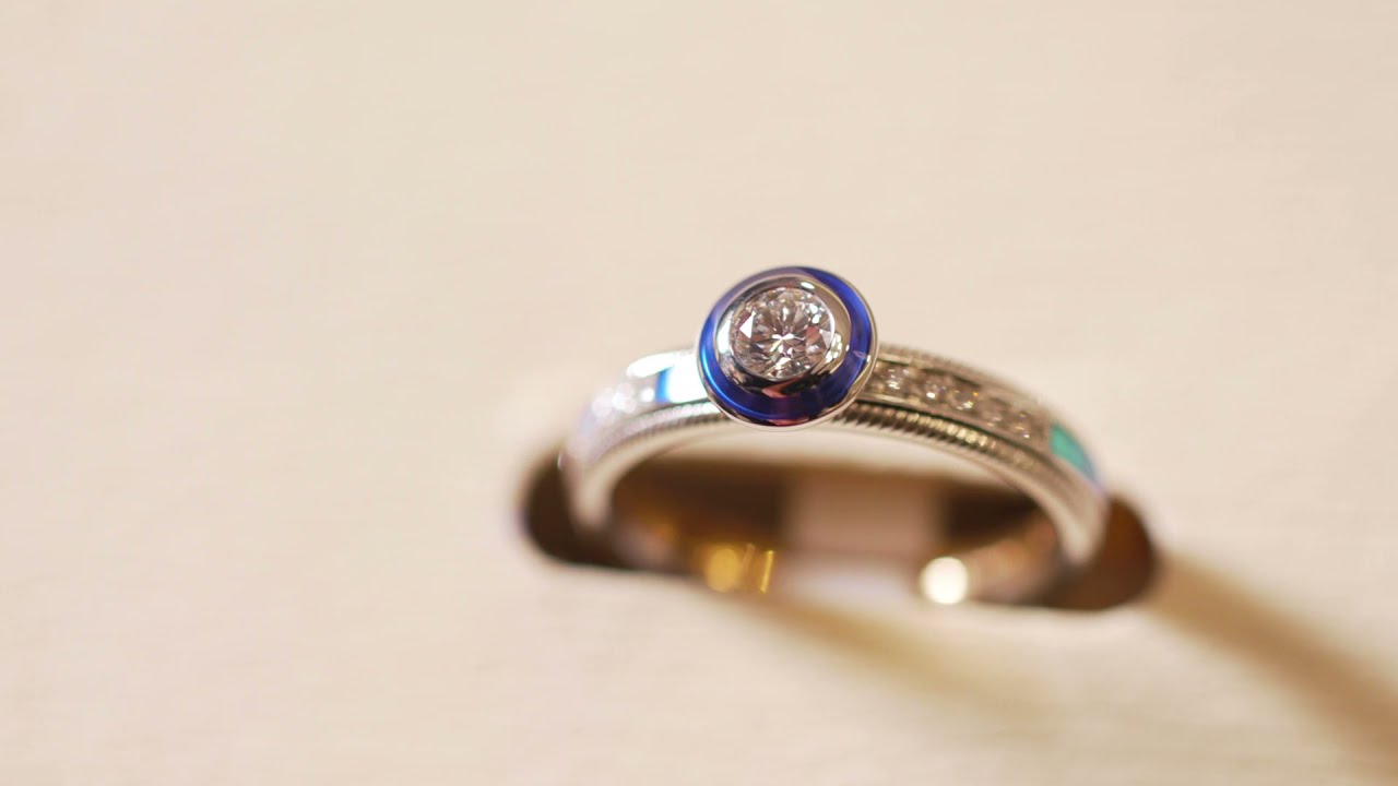 Wellendorff Ring Danke Für Brillant Aqua I Brogle.de