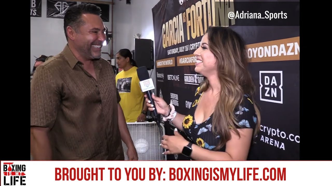 OSCAR DE LA HOYA ON AL HAYMON BLOCKING RYAN GARCIA VS GERVONTA DAVIS, PRAISES FLOYD MAYWEATHER