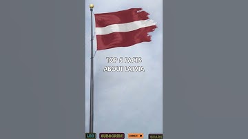 Top 5 Facts About Latvia 🇱🇻#viral #facts #travel #trending #europe #shorts #latvia #reels #top #like