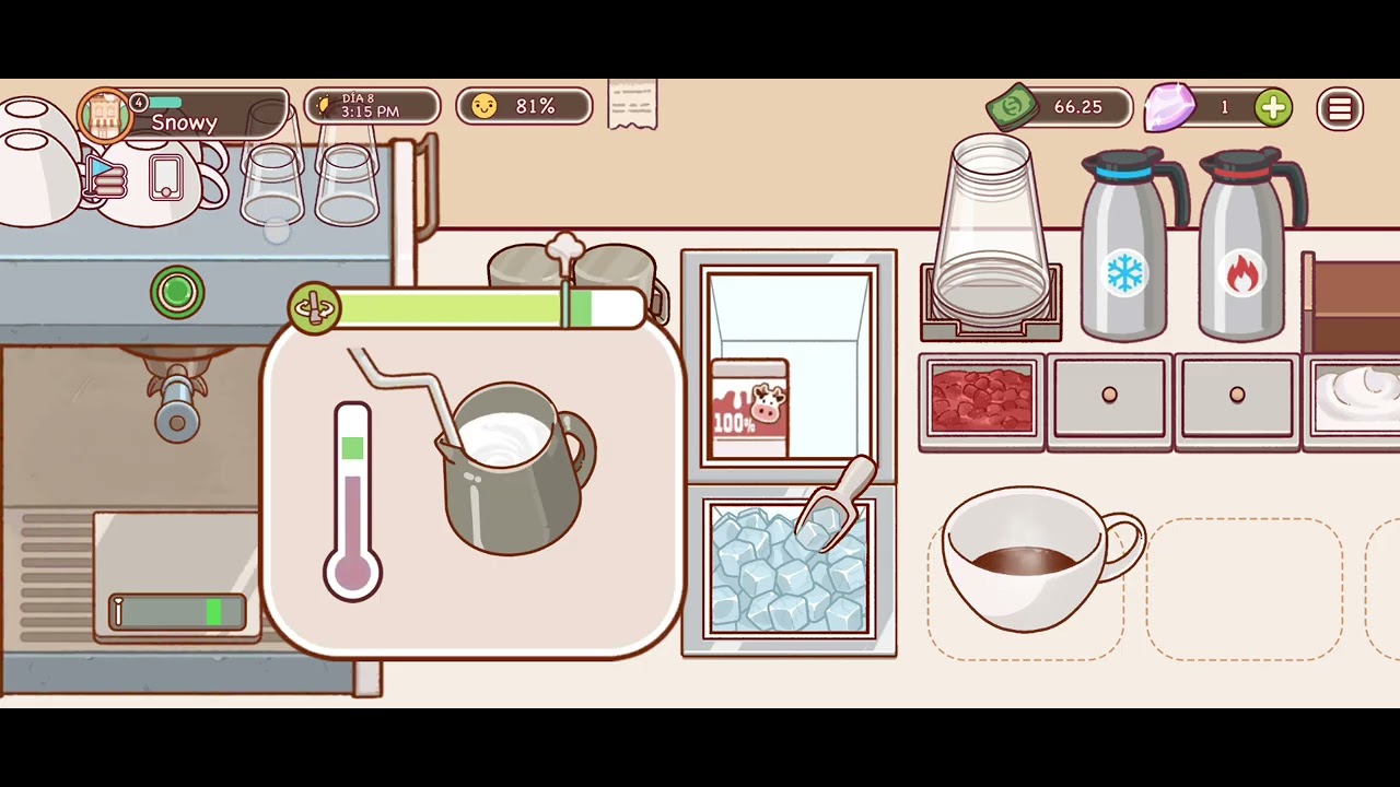 Jugando siendo barista  buen cafe gran café ☕🥛(Parte 1)