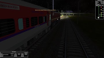 MSTS #6 | Digha Puri Superfast Express Part 2 | Open Rails Journey