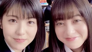 橋本環奈×浜辺美波の思い出詰まった“卒業アルバム感覚”ムービー／Web動画「カンナとミナミの卒業」