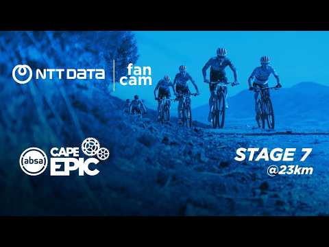 NTT Data FanCam | Stage 7 @23km | Absa Cape Epic