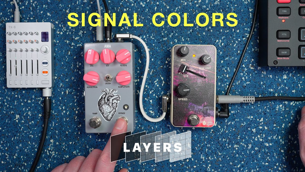 Old Blood Noise Endeavors BL-44 + AC Noises AMA V2 (w/ Elektron Syntakt)