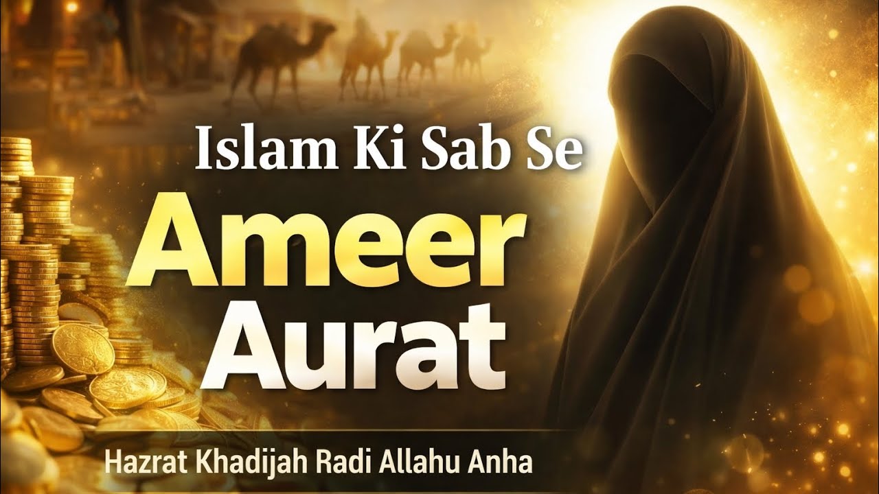 Islam Ki Sab Se Ameer Aurat | Hazrat Khadijah Radi Allahu Anha | Billionaire Woman of Islam