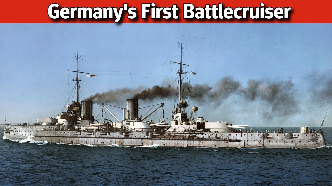 SMS Von Der Tann: The First German Battlecruiser - YouTube