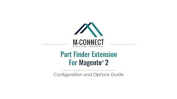 Product Part Finder (Year-Make-Model) Mconnect Magento 2 Extension Configuration