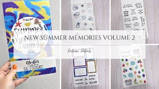 NEW Summer Memories Volume 2 Amber Plans Her Day Sticker Book | Flip Through | Release Details