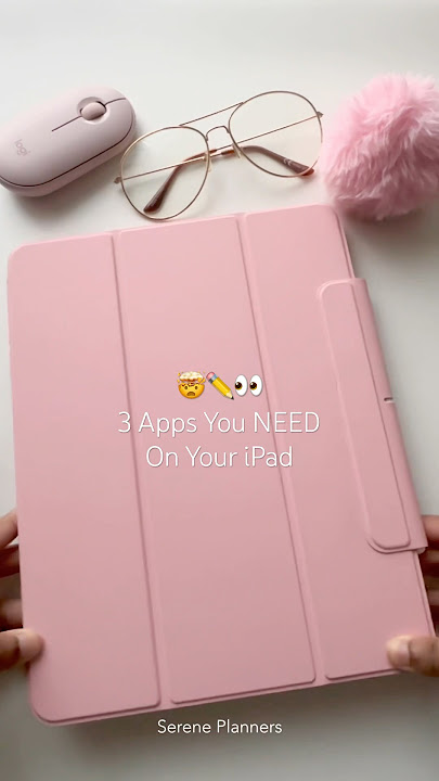 3 Apps You NEED On Your iPad 🤯✏️👀 #ipad #ipadair2024 #planner #planwithme