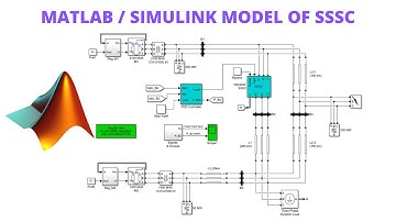MATLAB/SIMULINK model of SSSC (Static Synchronous Series Compensator)