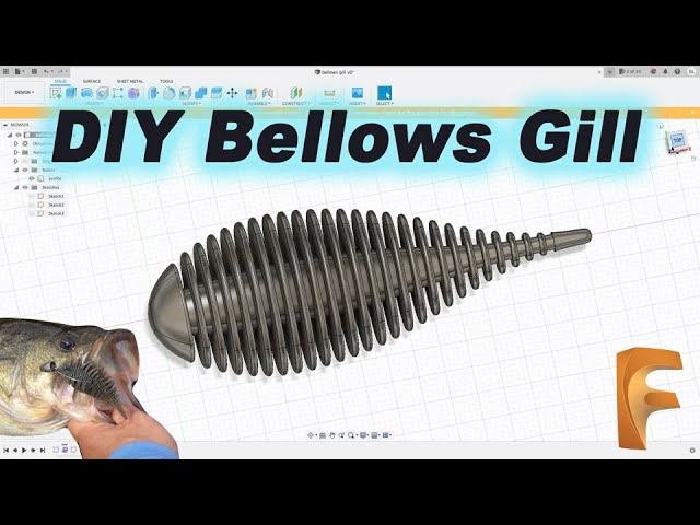 DIY Bellows Gill ベローズギル Style Soft Plastic Lure 