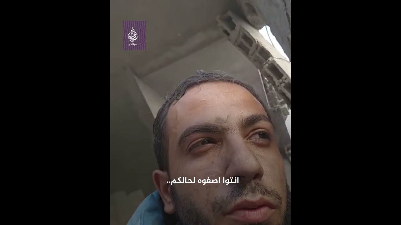 "اللي صار الآن في مخيم جباليا مش قادر أوصفه".. صحفي فلسطيني يعجز عن الكلام ويبكي من هول المـجــزرة