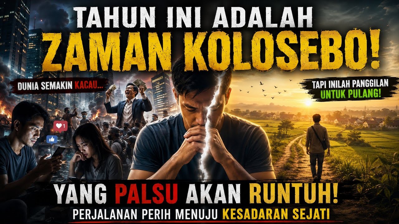 ZAMAN KOLOSEBO SUDAH TIBA? Inilah yang Sedang Terjadi pada Manusia
