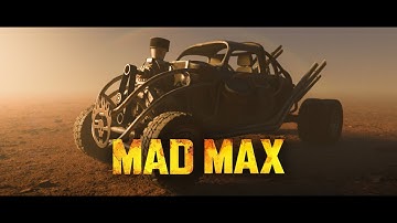 Mad Max Flame Thrower Car in 3D | Cinematic Render