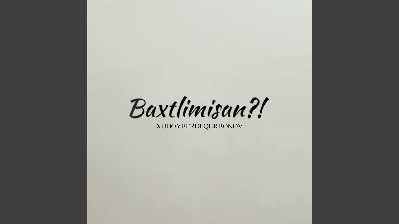 Watch Baxtlimisan? on YouTube Watch Baxtlimisan? on YouTube