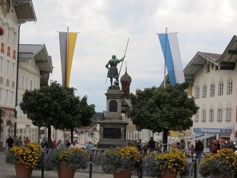 Bad Tölz, Germany: charming town on the German Alpine Road  (Deutsche Alpenstrasse)