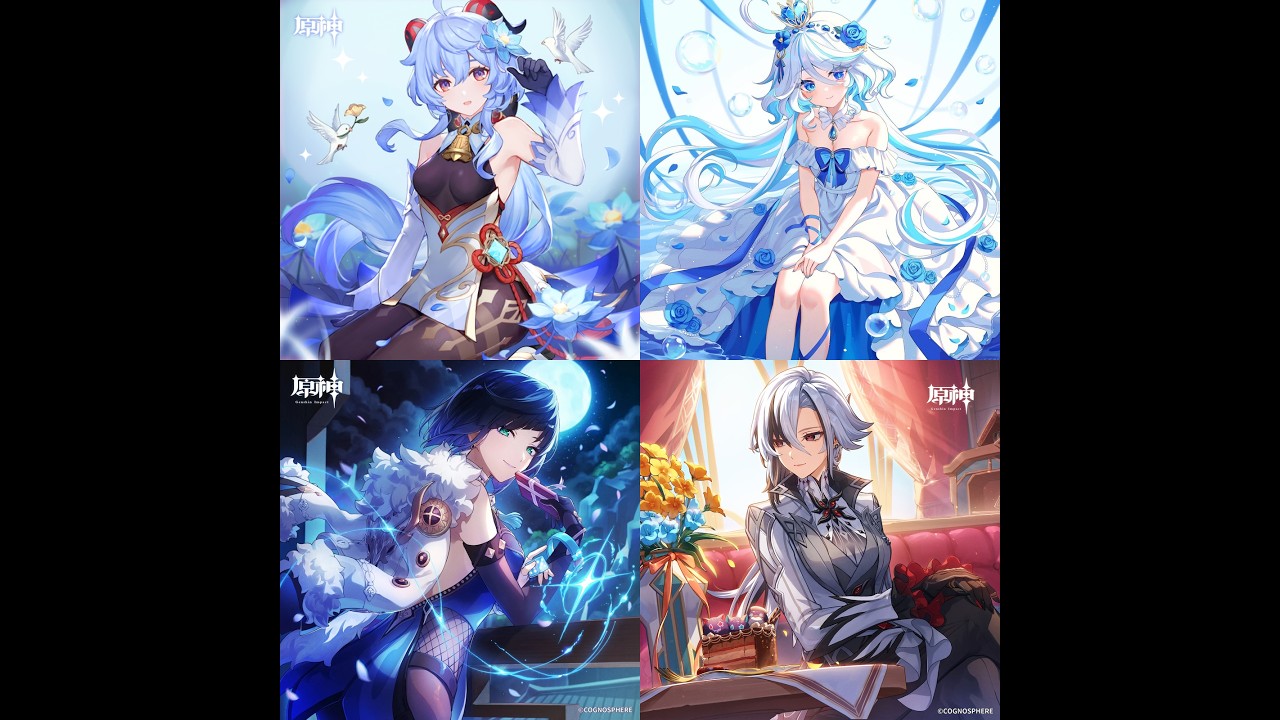 月之五深淵 芙夜蒸發 + 僕甘融化 我宣布，老角色已死。 - Genshin Impact