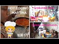 Os mostramos cómo es DETRÁS DE CÁMARAS + Nos COCINA UNA PIZZA MARTINA | Vlog 177