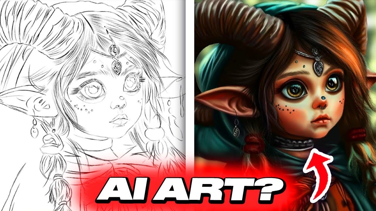 Artist CLAIMS It's Not AI, Public Not So Convinced