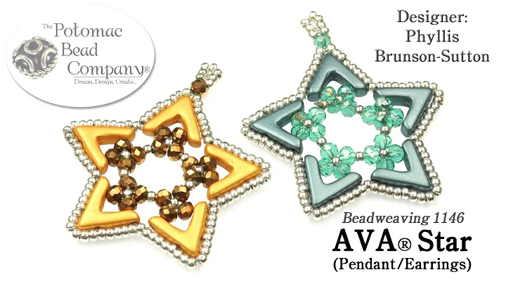 AVA Star (Pendant or Earrings) DIY Tutorial